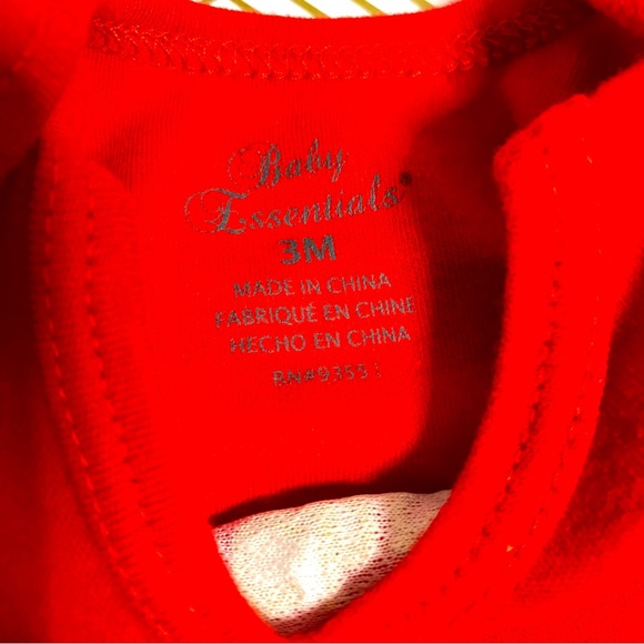 My First Christmas Onesie with matching Pants and Headband - Picture 4 of 4